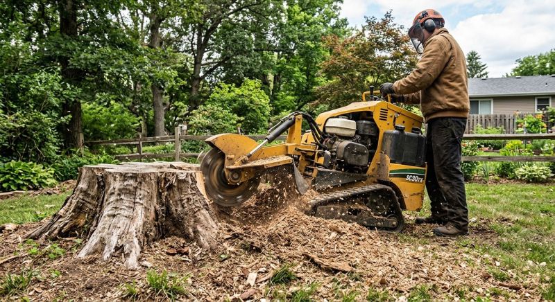 Tree Stump Removal in Calvert County, MD